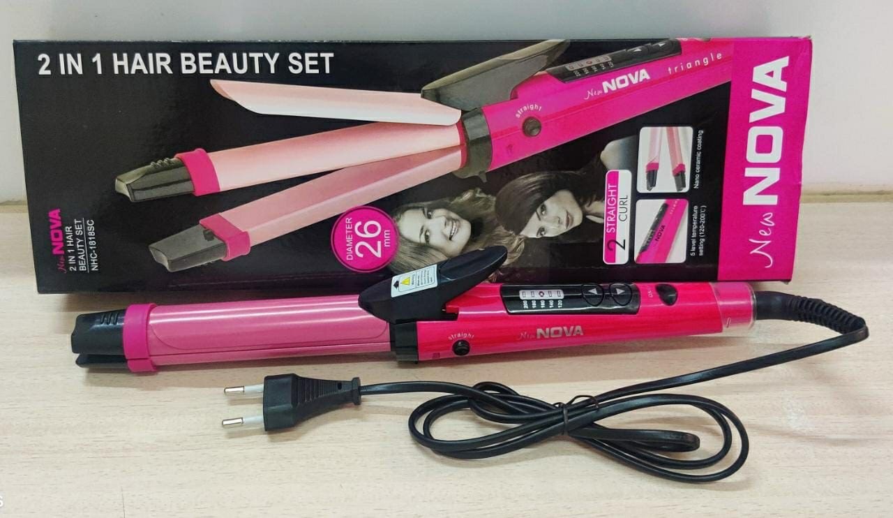 Plancha Onduladora Alisador 2 En 1